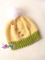 14.19.H-hat in simple bobble and pompom